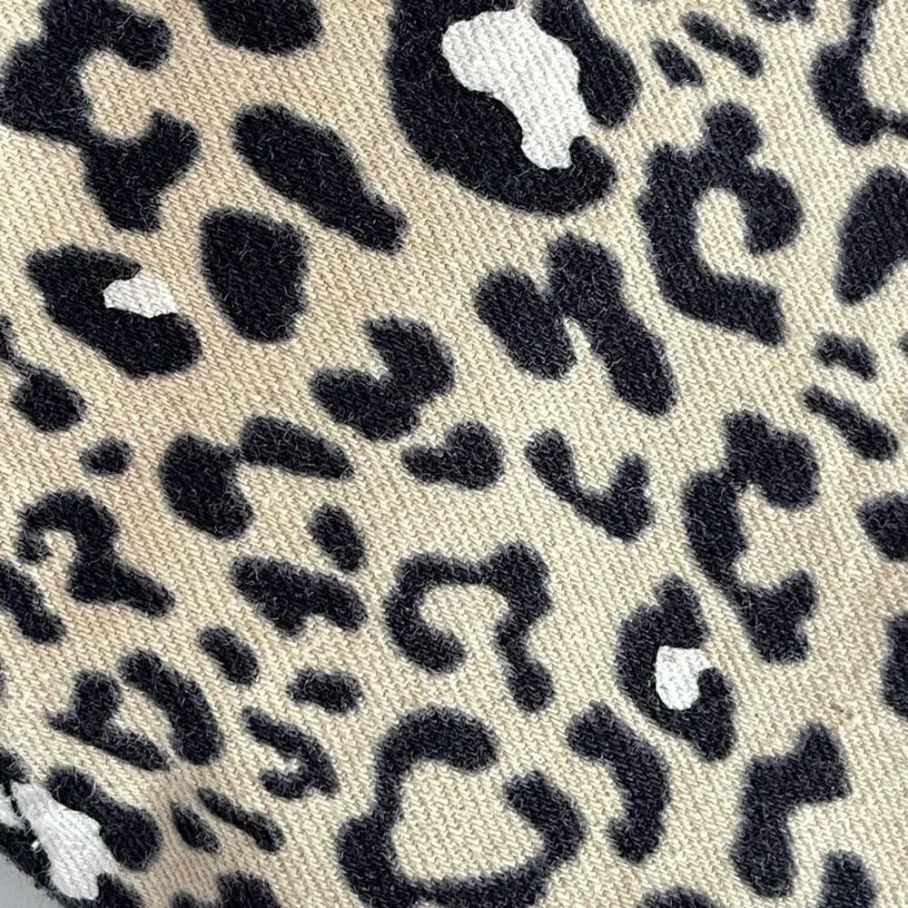 Hollister Ultra High Rise Button Fly Mini Skirt (Leopard) - 1/25